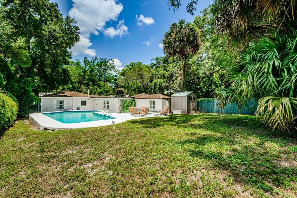 Вілла Beautiful Pool House In Old Seminole Heights! Тампа Екстер'єр фото